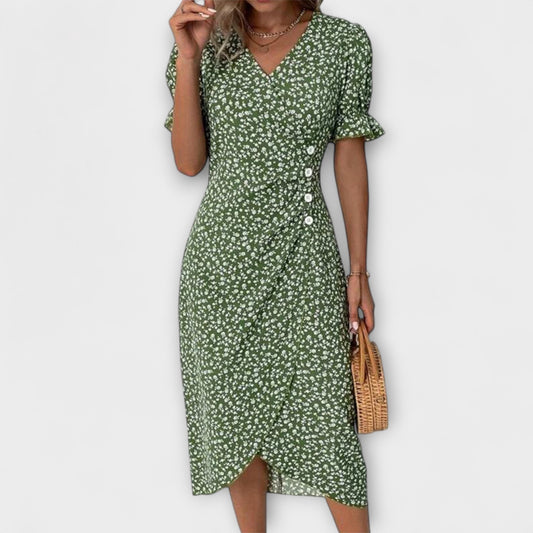 vestido de verano elegante y cómodo