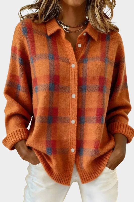 | CÁRDIGAN DE CUADROS