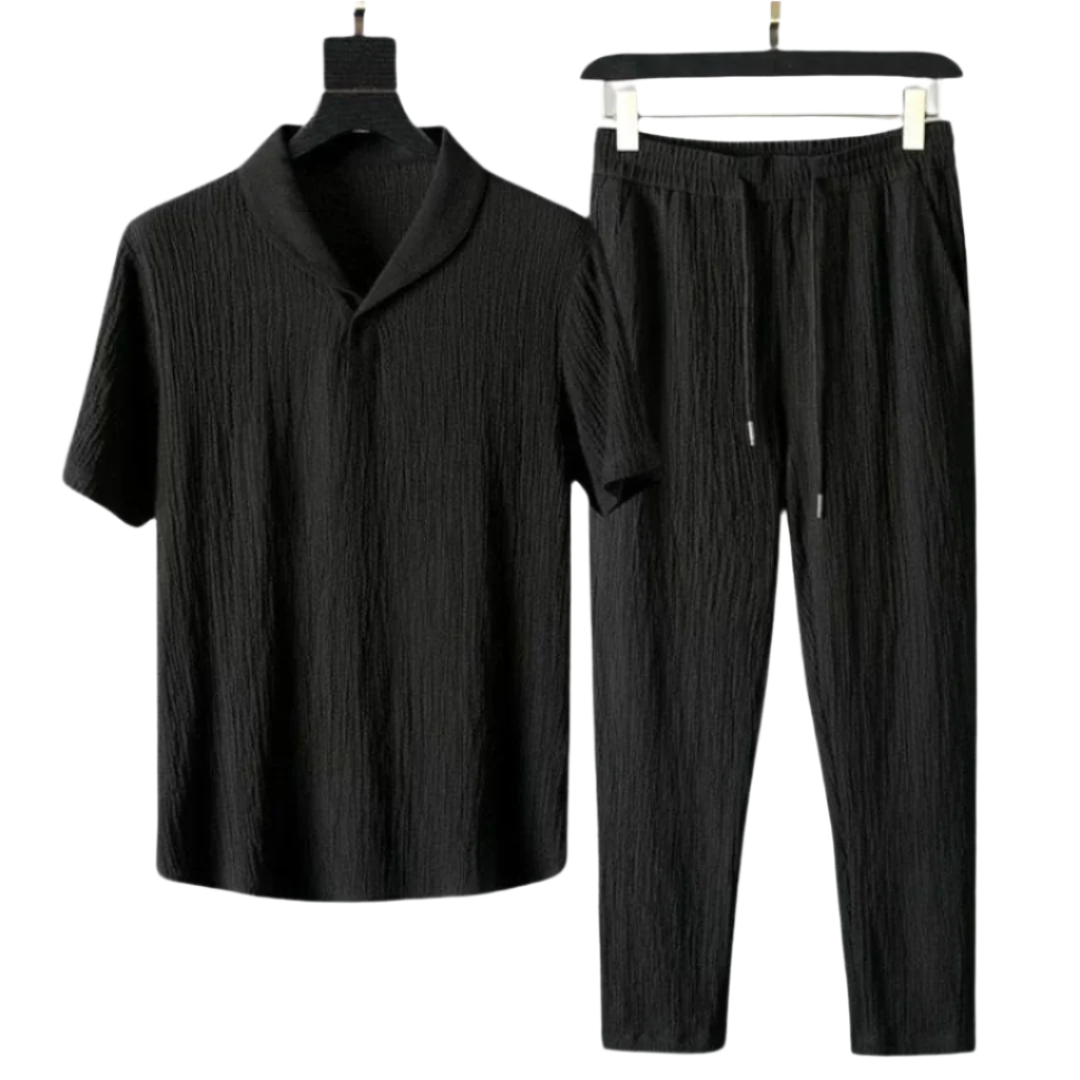 Polo y pantalón de algodón