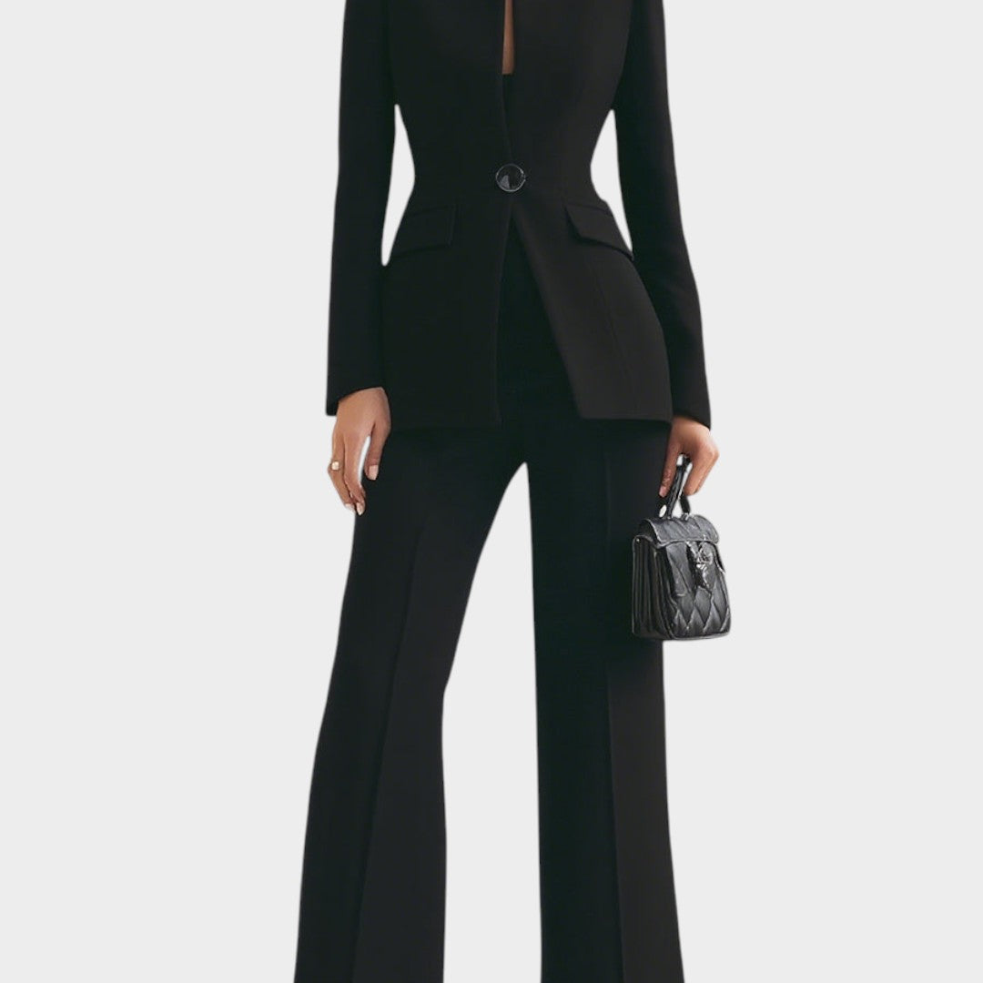 CONJUNTO ELEGANTE DE BLAZER Y PANTALÓN