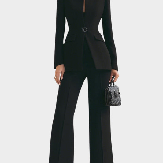| CONJUNTO ELEGANTE DE BLAZER Y PANTALÓN