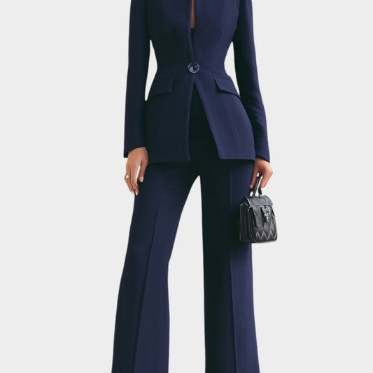 | CONJUNTO ELEGANTE DE BLAZER Y PANTALÓN