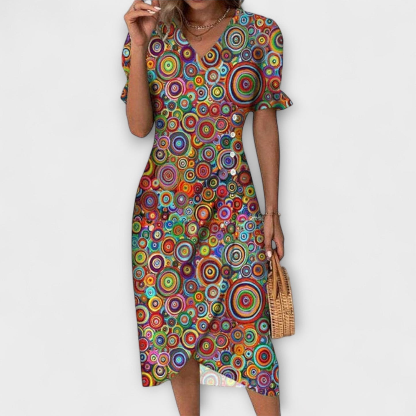 vestido de verano elegante y cómodo