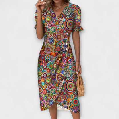 vestido de verano elegante y cómodo