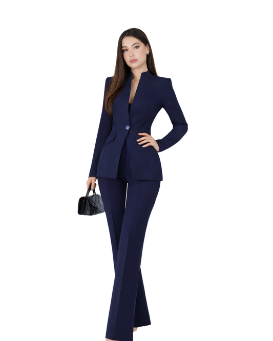 | CONJUNTO ELEGANTE DE BLAZER Y PANTALÓN
