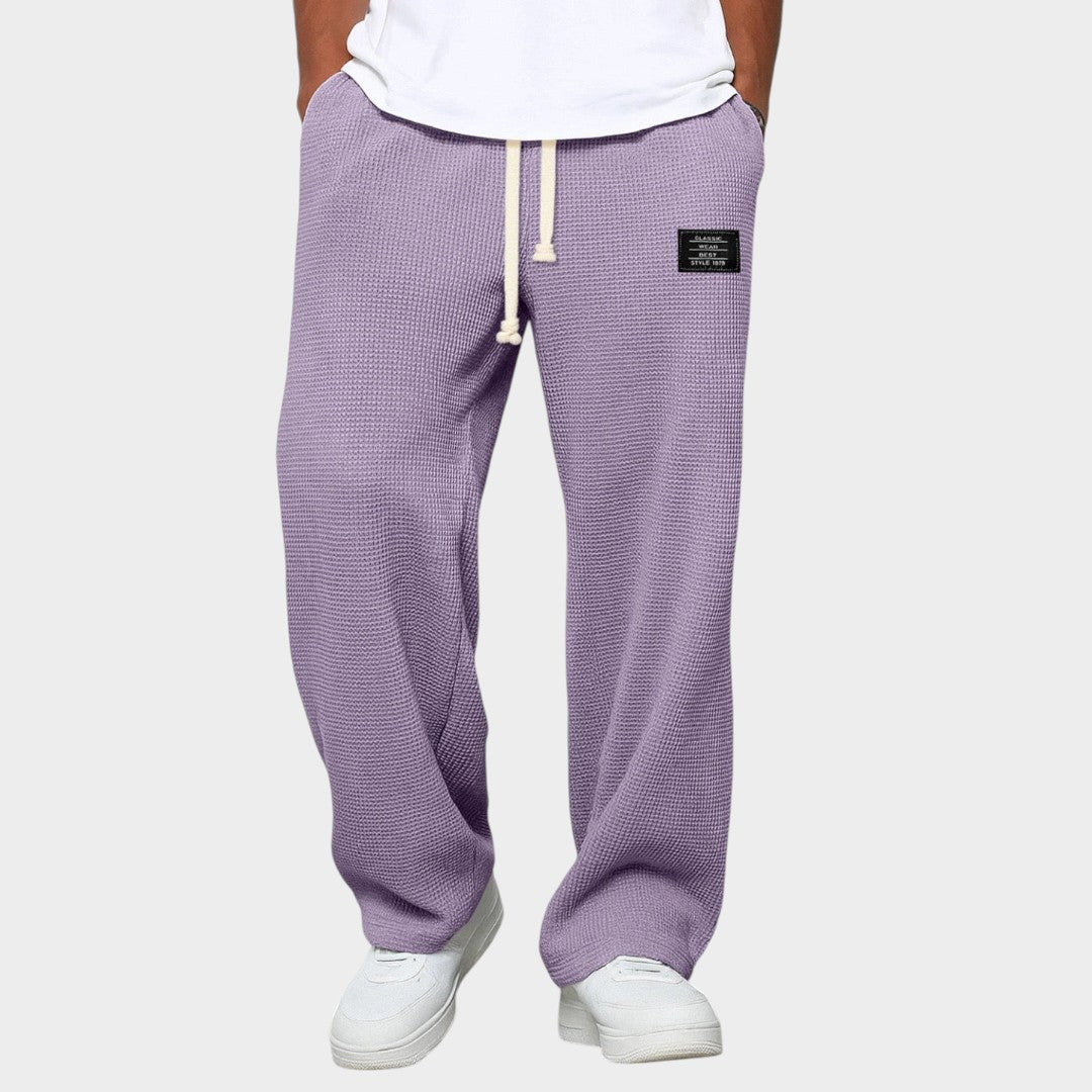 | PANTALON ANCHO CON CINTURA AJUSTABLE