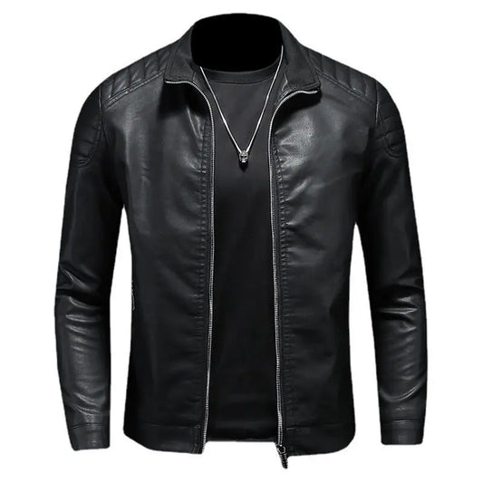 Chaqueta de Cuero Moto