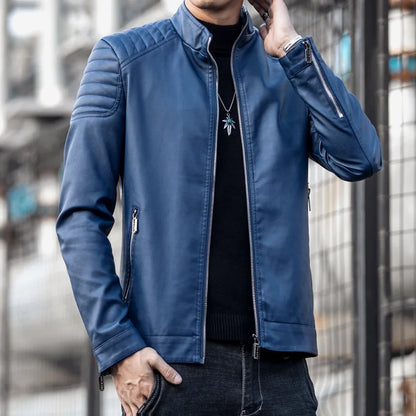 Chaqueta de Cuero Moto