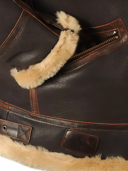 | Chaqueta clásica de aviador