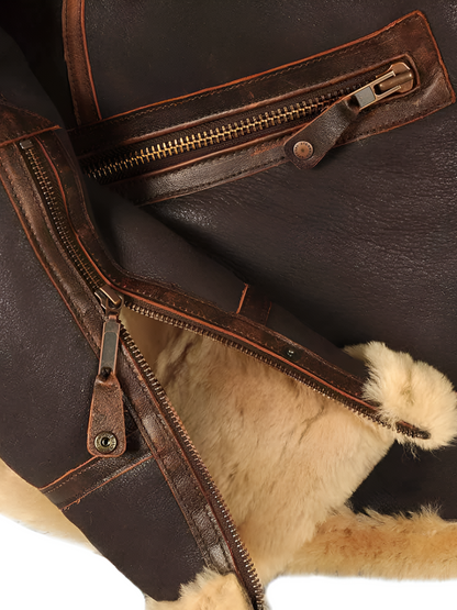 | Chaqueta clásica de aviador