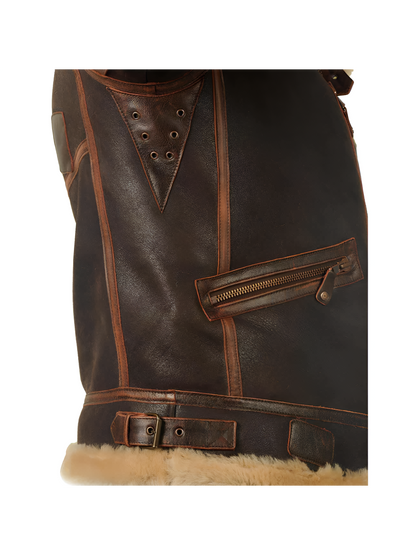 | Chaqueta clásica de aviador