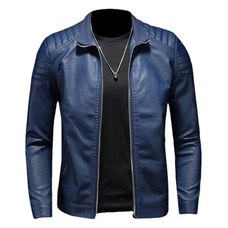 Chaqueta de Cuero Moto