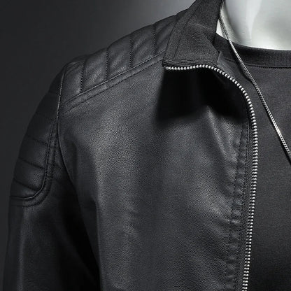 Chaqueta de Cuero Moto