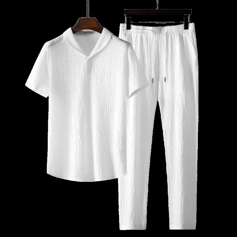 Polo y pantalón de algodón