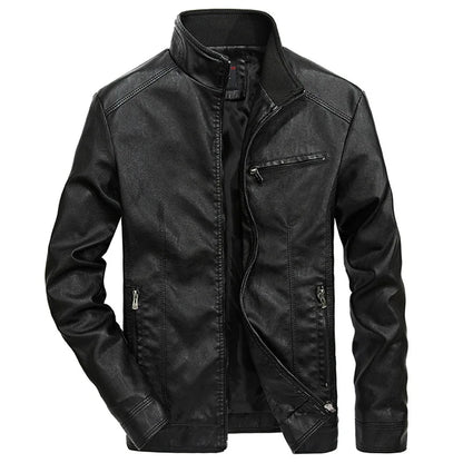 Chaqueta de Cuero Rústica