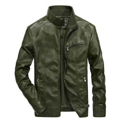 Chaqueta de Cuero Rústica
