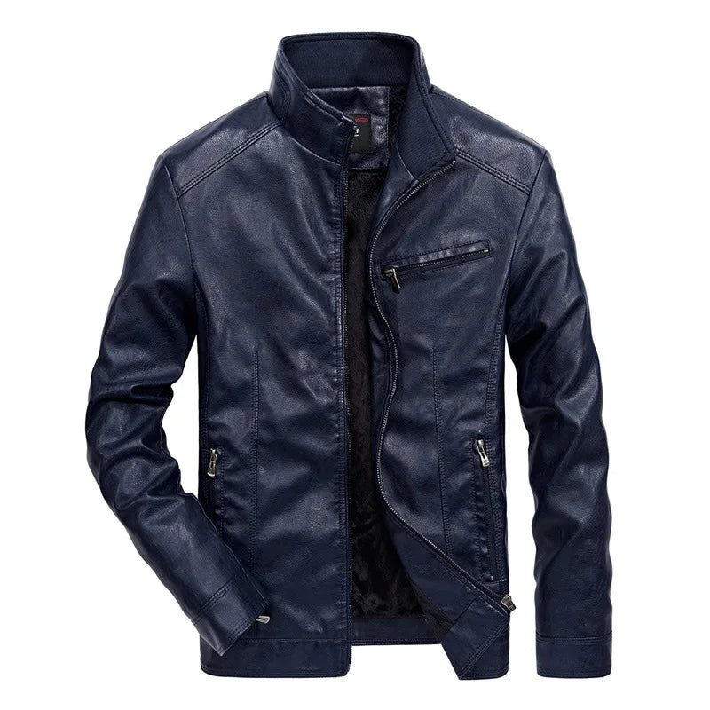Chaqueta de Cuero Rústica