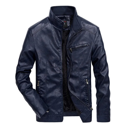 Chaqueta de Cuero Rústica