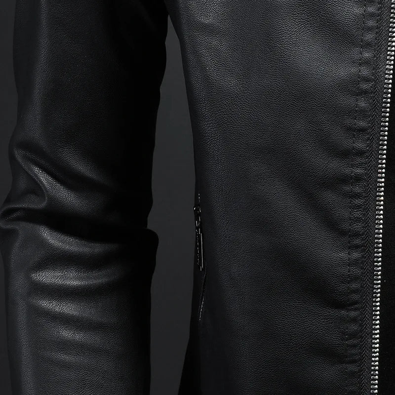 Chaqueta de Cuero Moto
