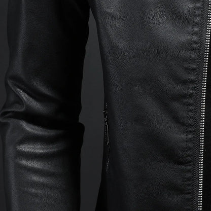 Chaqueta de Cuero Moto