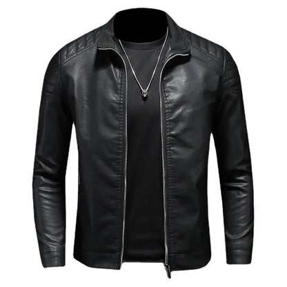 Chaqueta de Cuero Moto