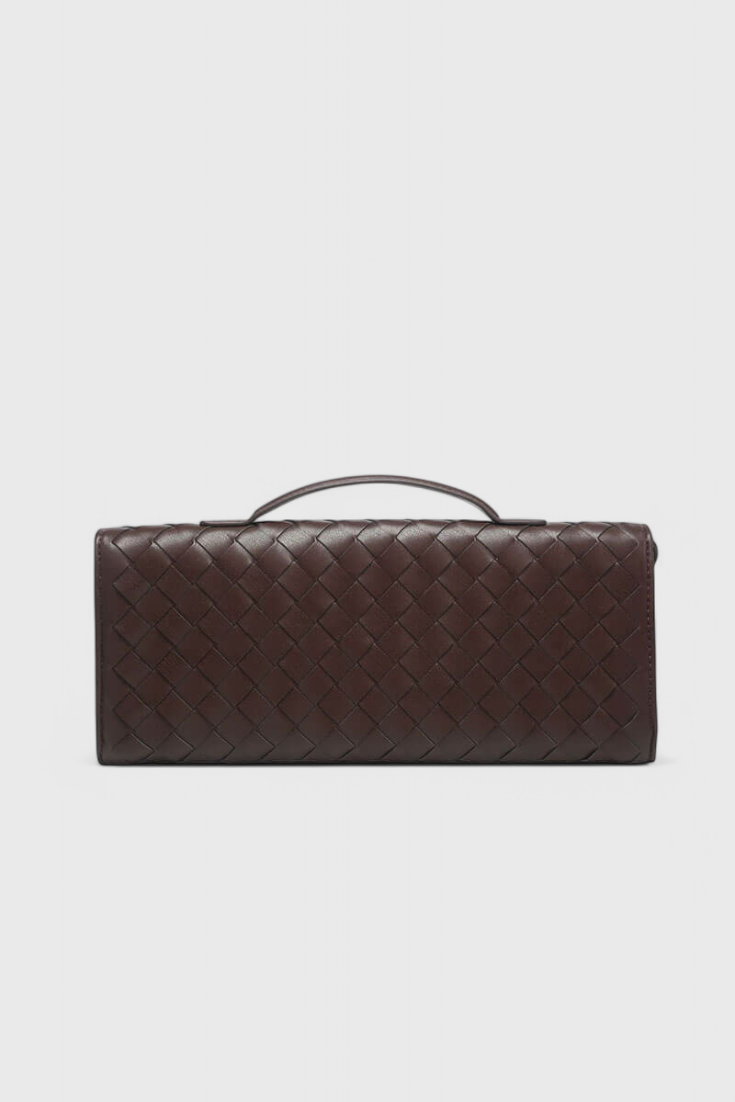 Bolso Baguette Nudo Dorado