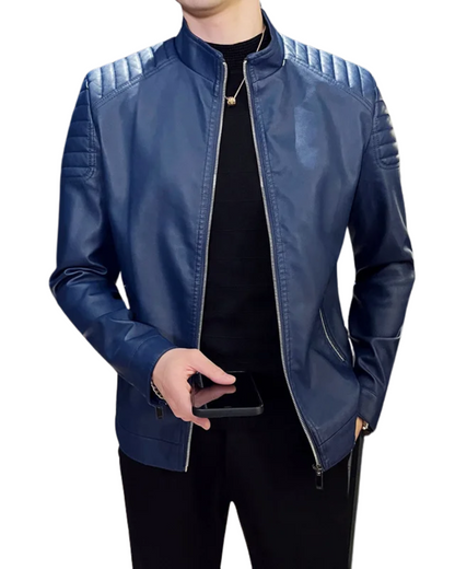 Chaqueta de Cuero Moto