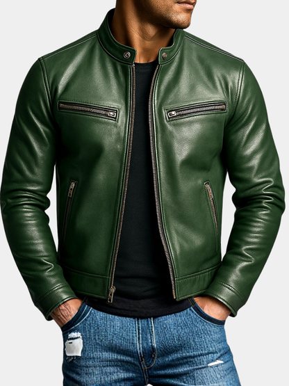 CHAQUETA MOTERA CLÁSICA PARA HOMBRE