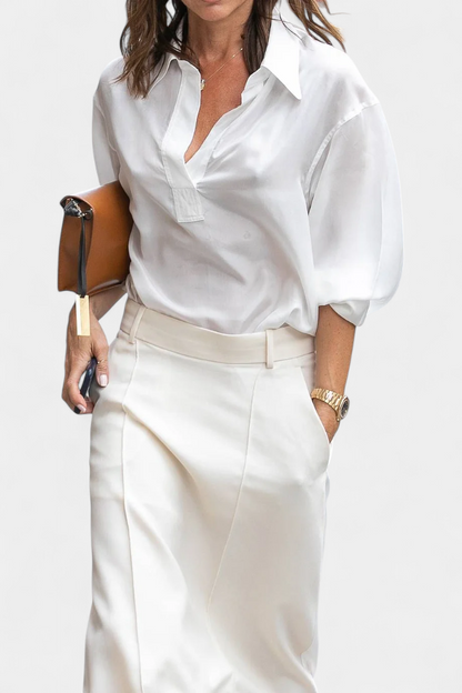 FALDA H-LINE CON ESTILO URBANO