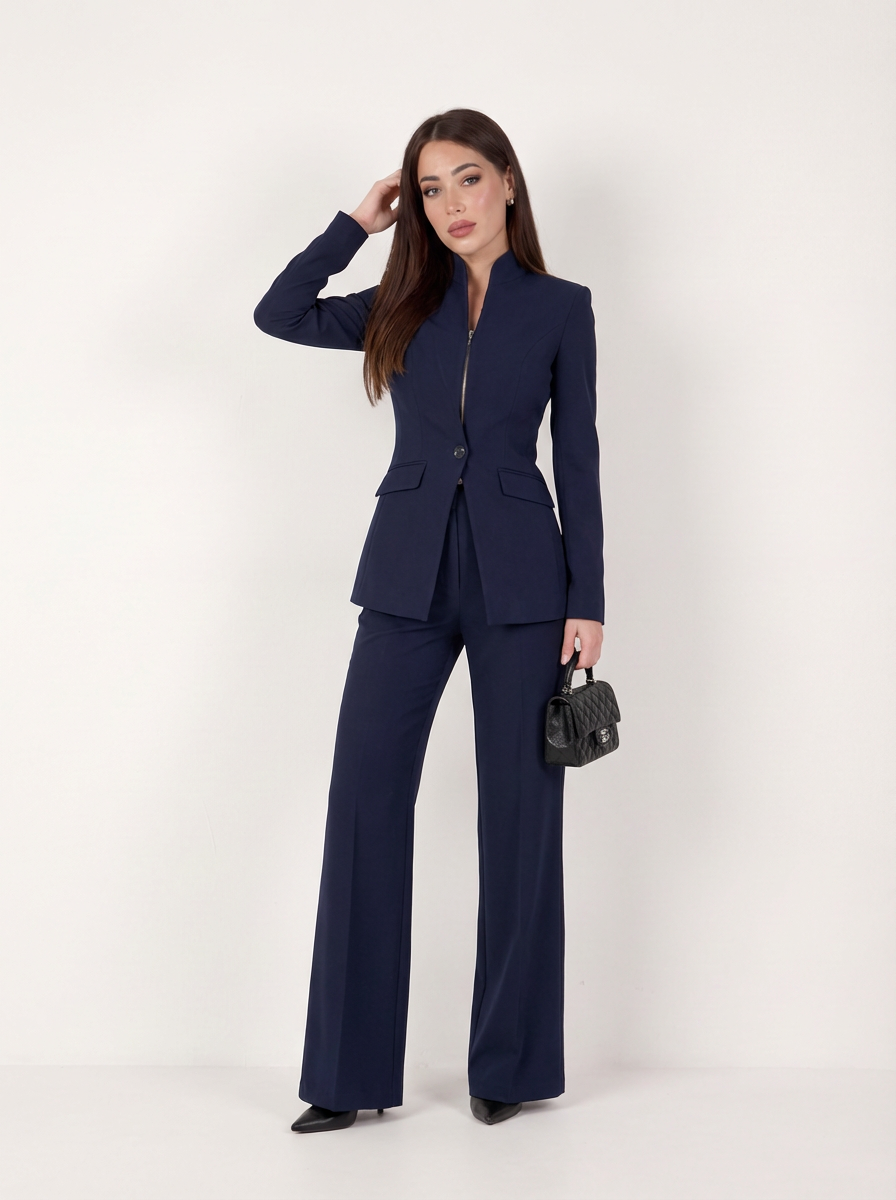 CONJUNTO ELEGANTE DE BLAZER Y PANTALÓN