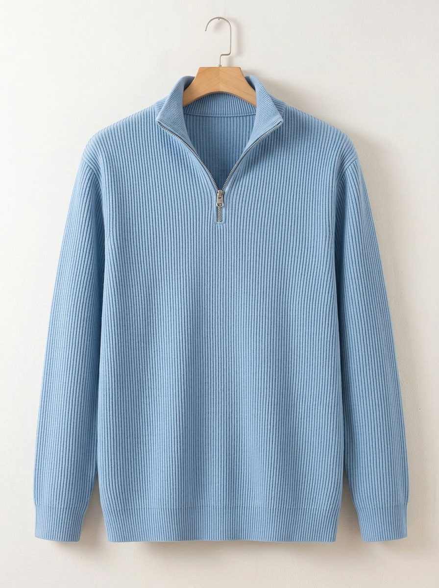 Suéter Moderno Half-Zip Essential
