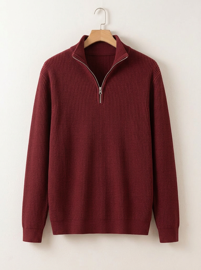 Suéter Moderno Half-Zip Essential