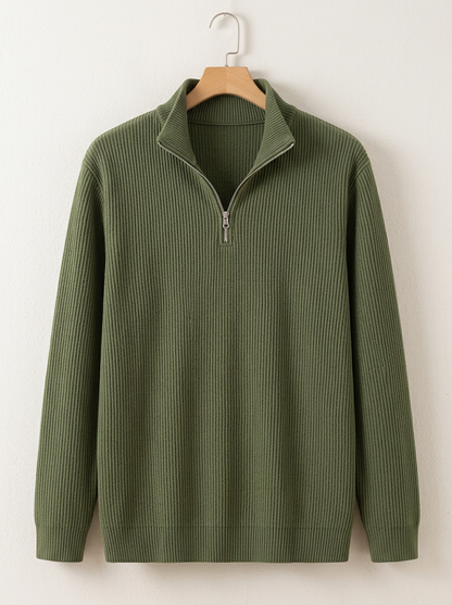 Suéter Moderno Half-Zip Essential