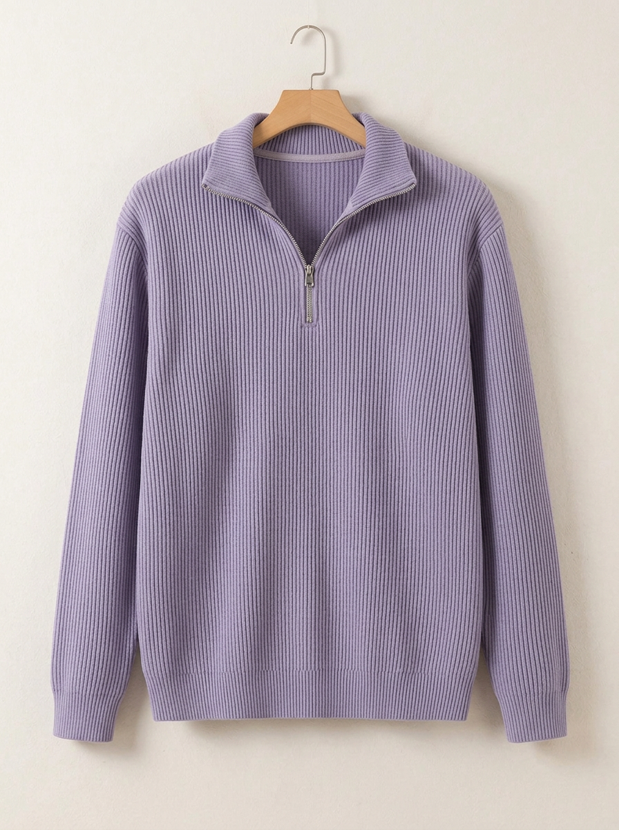 Suéter Moderno Half-Zip Essential
