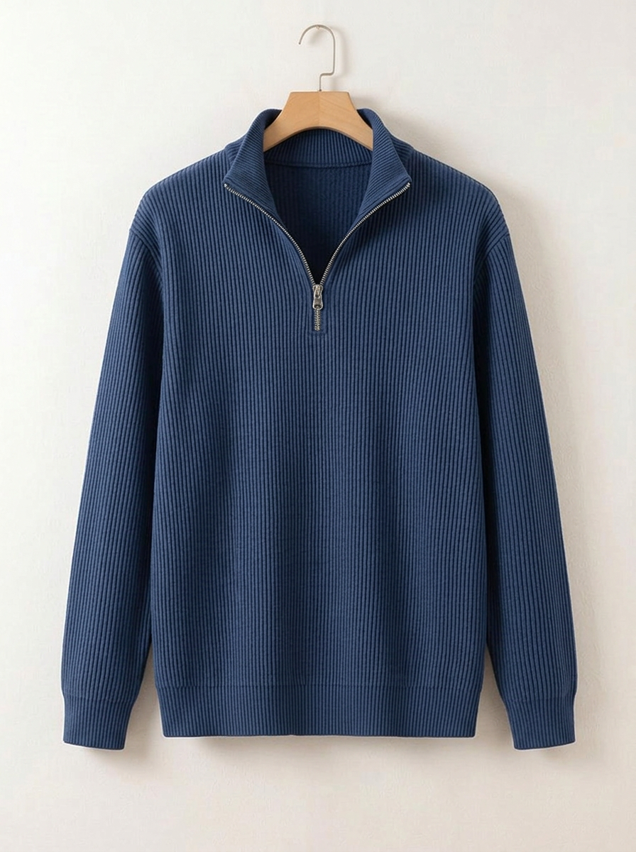 Suéter Moderno Half-Zip Essential
