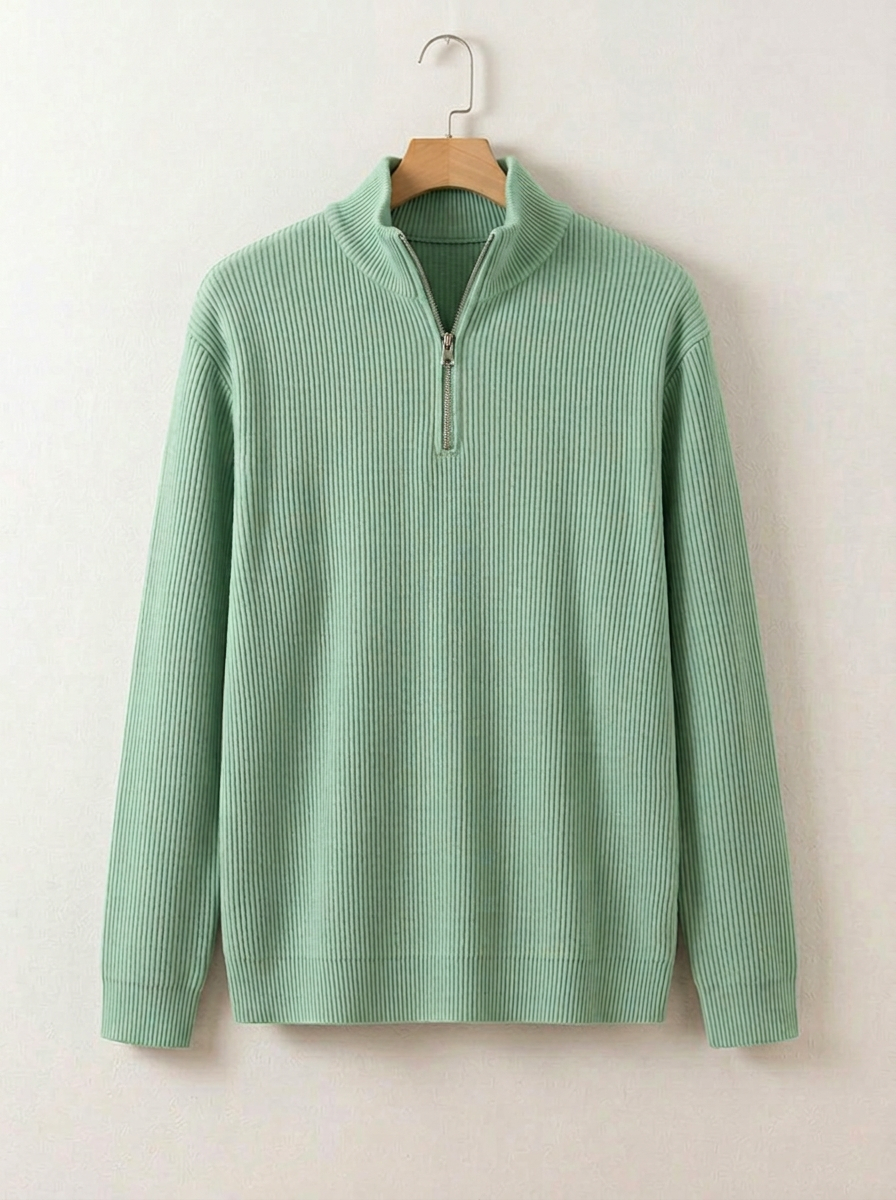 Suéter Moderno Half-Zip Essential