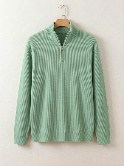 Suéter Moderno Half-Zip Essential