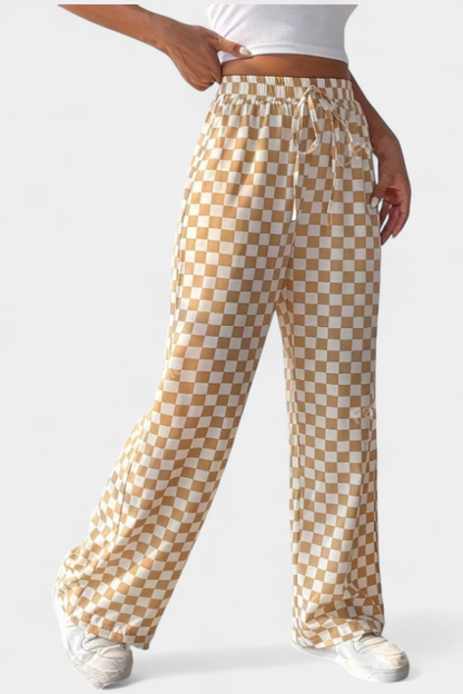 | PANTALONES - ESTAMPADO A CUADROS